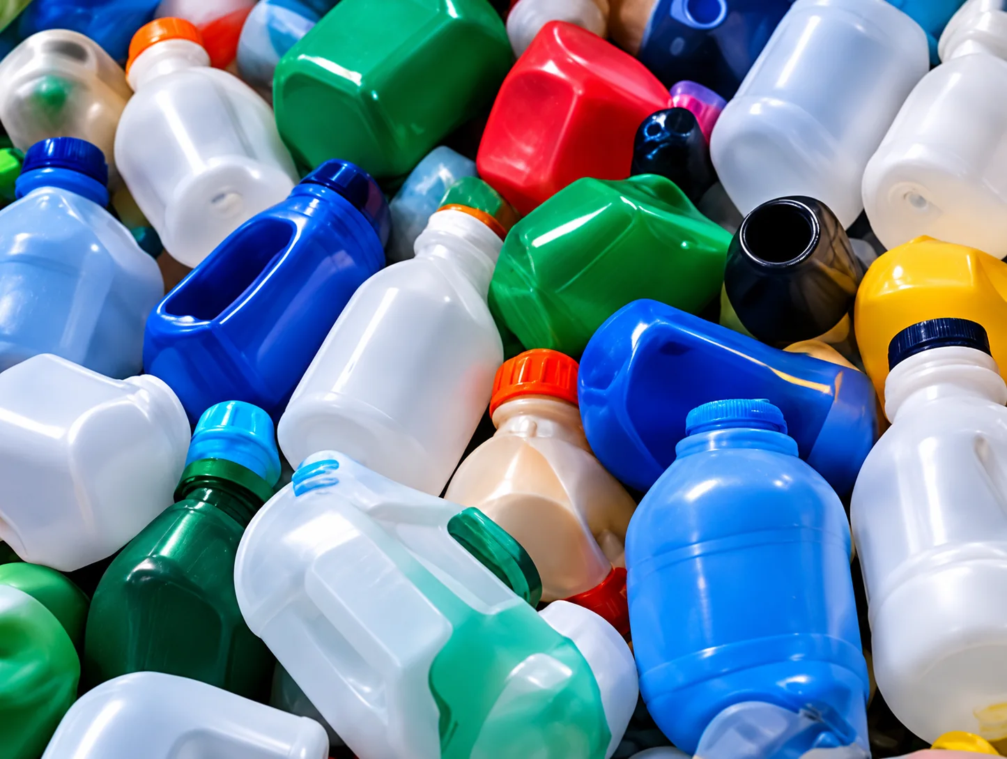Sorted rigid plastic materials